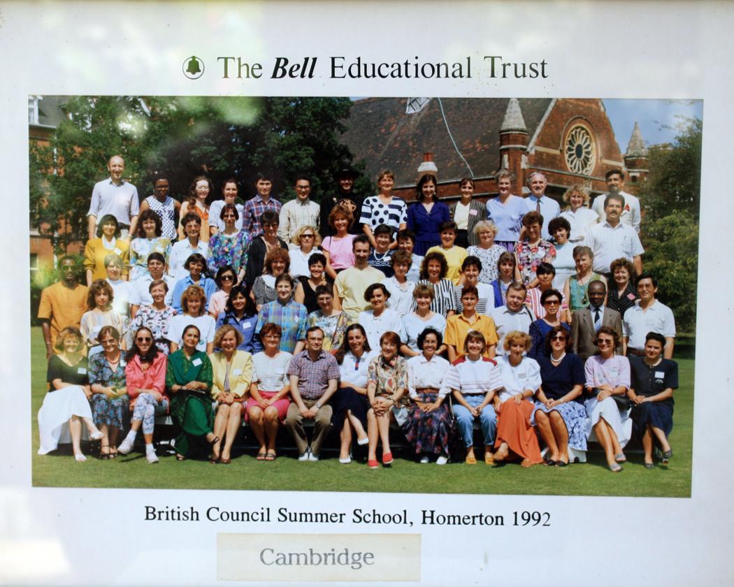 Qasim's mother on a course to Cambridge University.