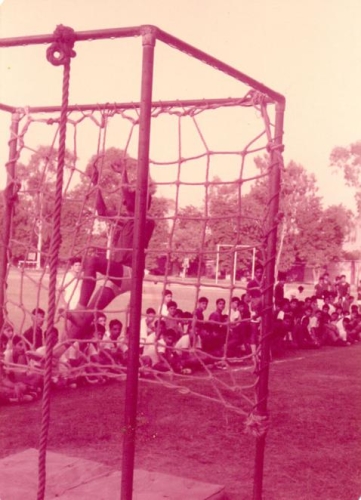 Qasim on Sports Ground at CCH.