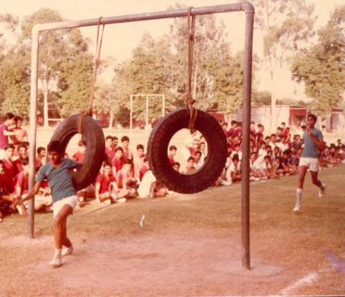 Qasim on Sports Ground at CCH.