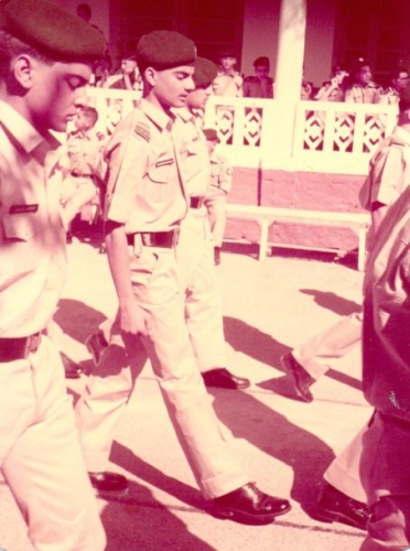 Qasim on Parade Ground at CCH.