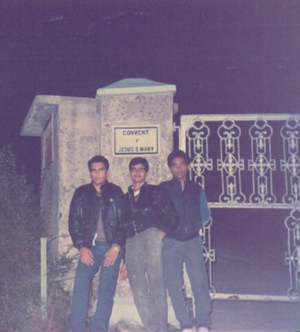 Cadet College Hasan Abdal Years. (1981-86) Guarding the convent at Murree!
